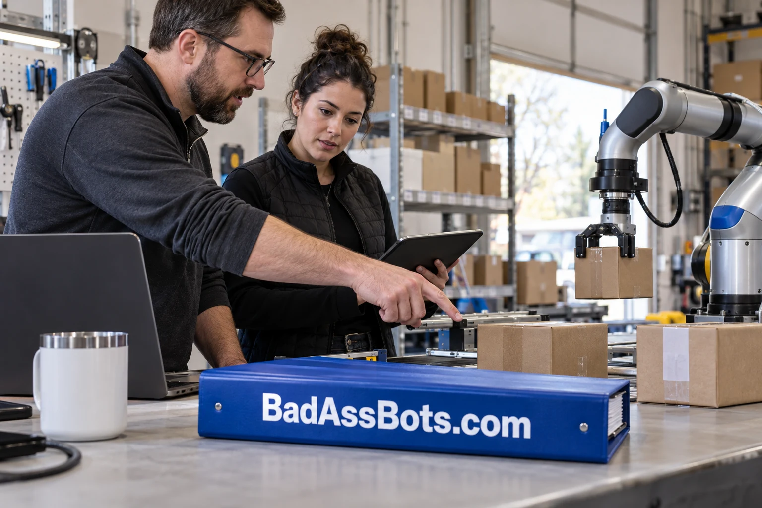 Automation with a point of view, with BadAssBots.com branding